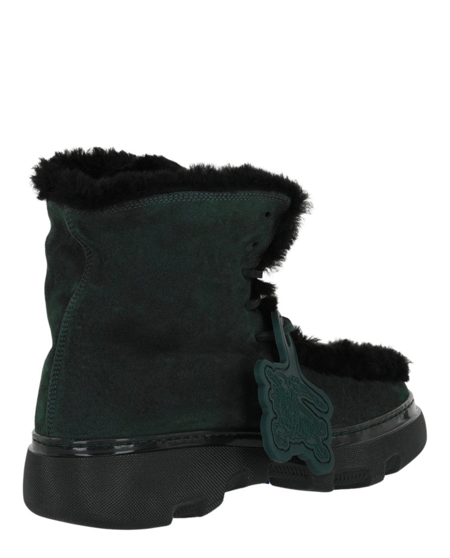 Burberry Creeper Shearling Boots