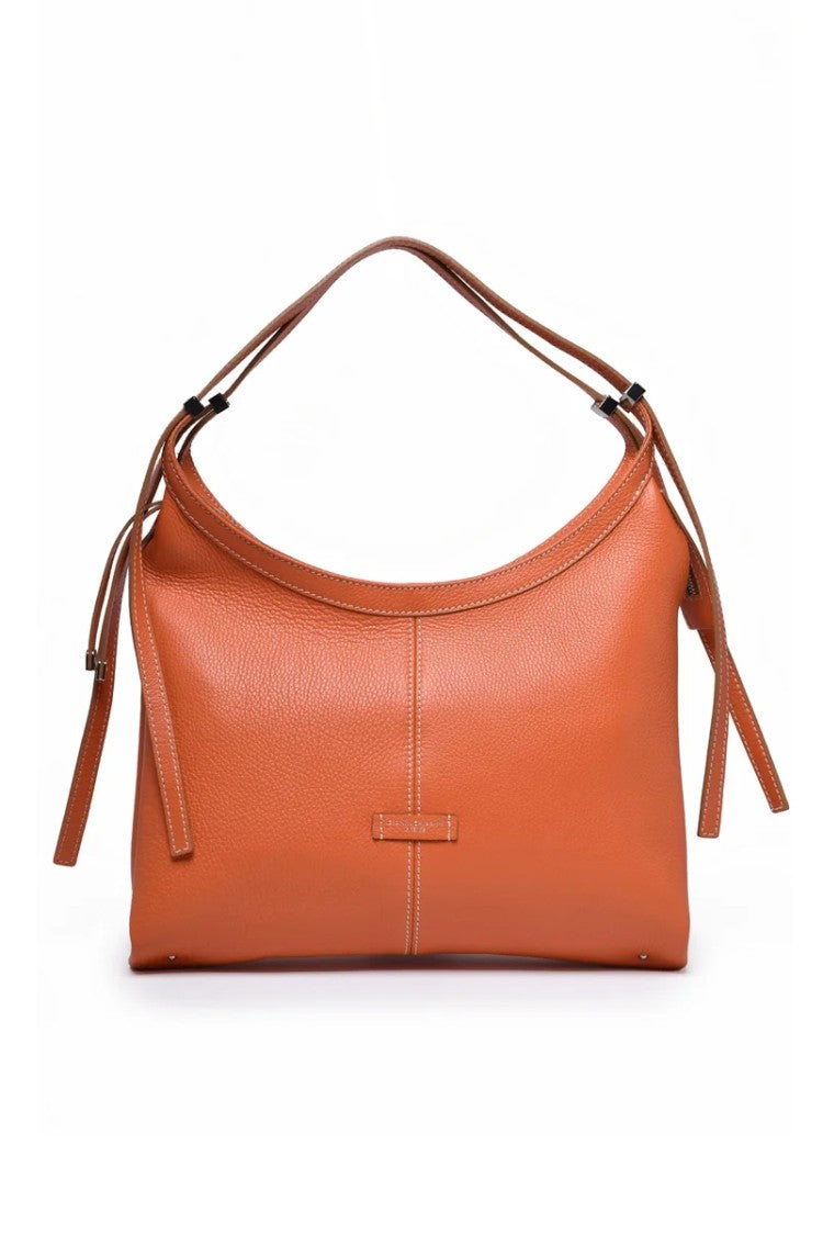 Gianni Chiarini Half Moon Shoulder Bag - Red