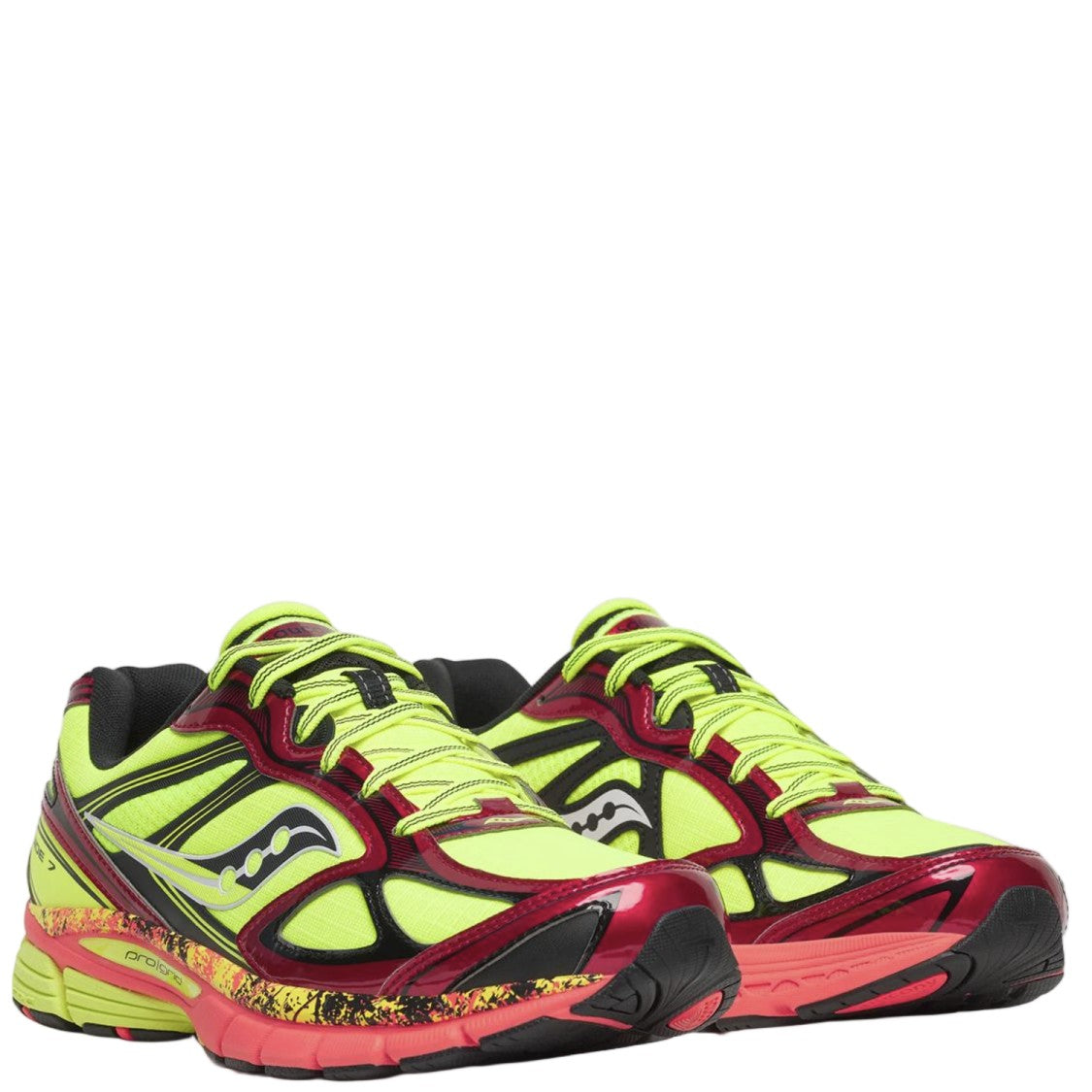 Saucony Progrid Guide 7 Hi Octane Fabric Sneakers