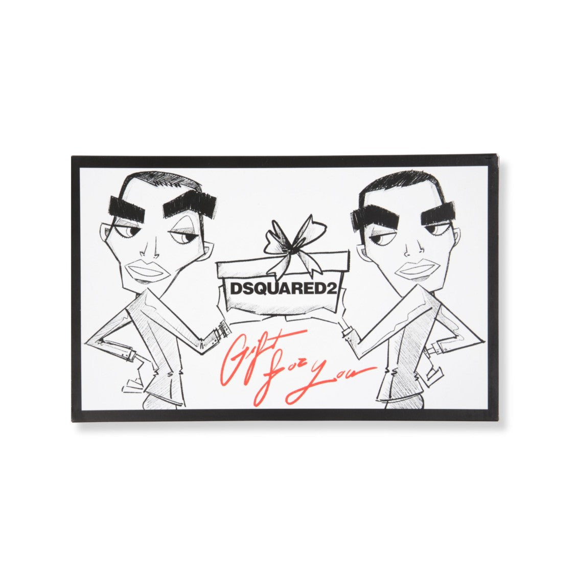 Dsquared2 4-In-1 Black Belt Gift Set