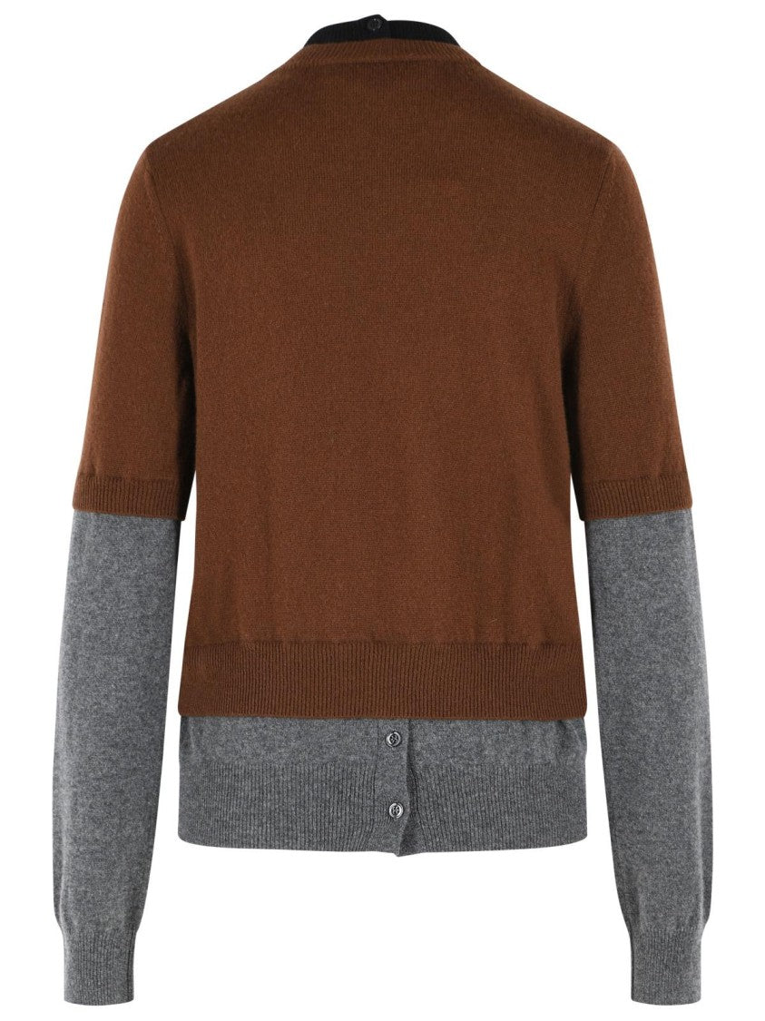 Marni Brown Cashmere Sweater