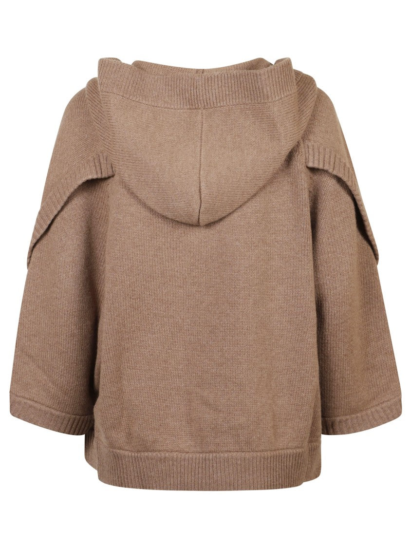 Max Mara Relaxed Fit Brown Sweater