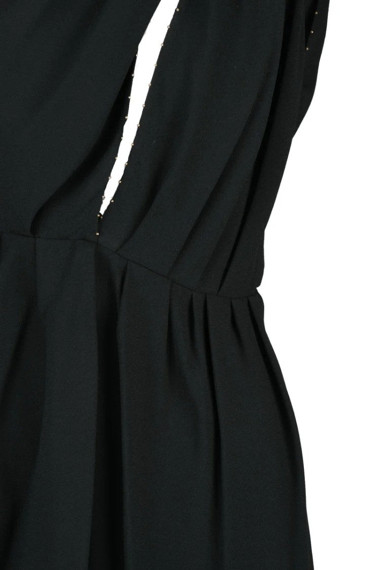 Saint Laurent Women's One-Shoulder Dress - Black