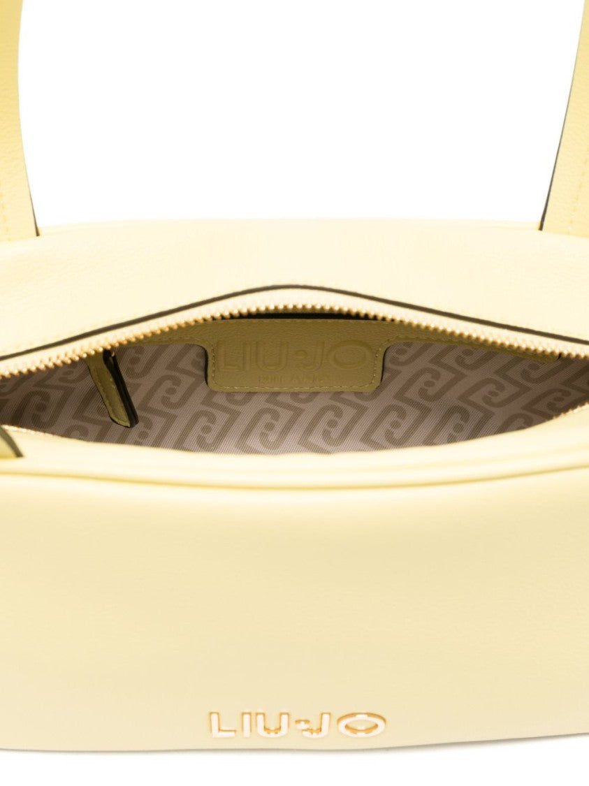Liu Jo Avocado Green Logo Zip Handbag