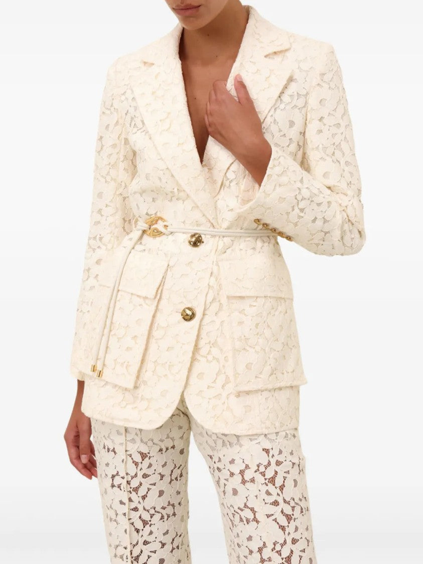 Zimmermann Illuminate Lace Blazer