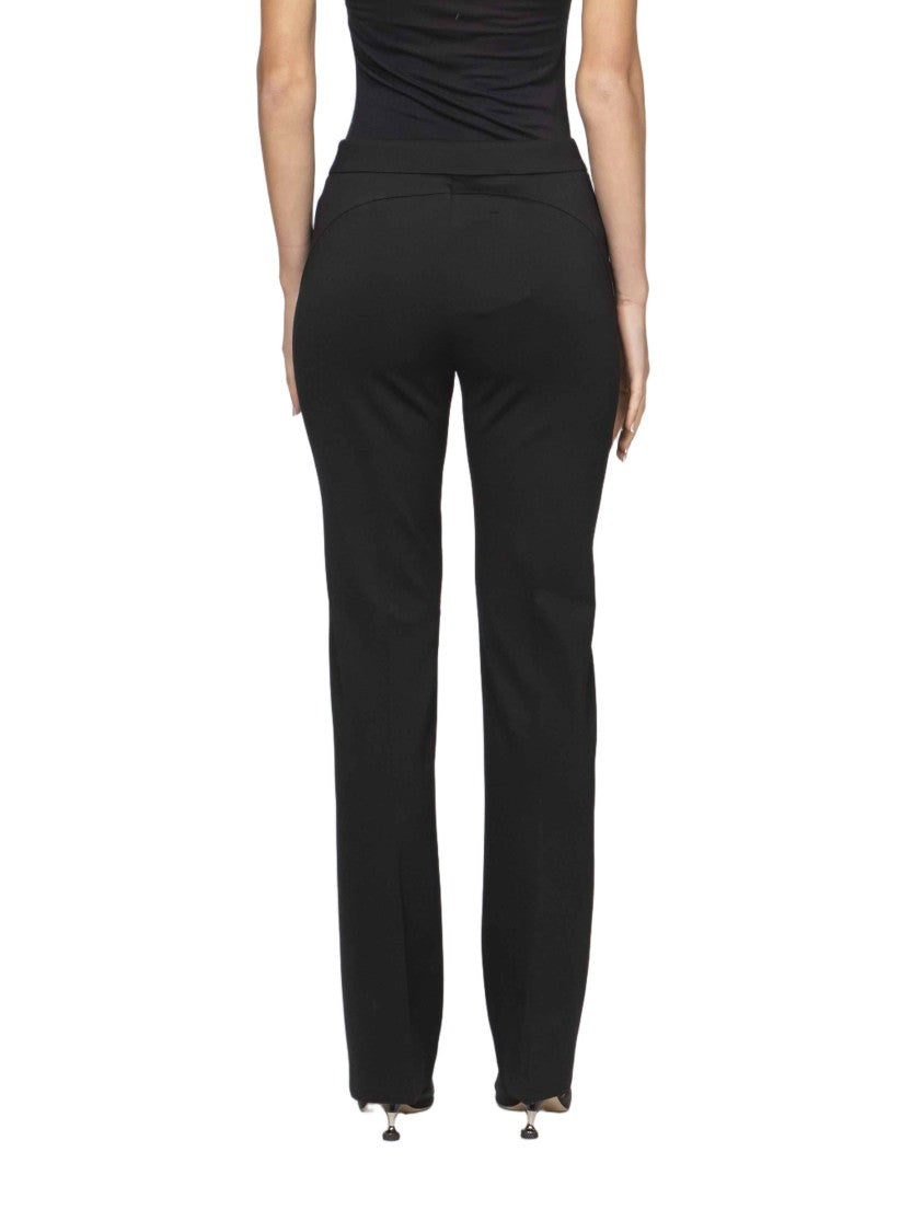 Pinko Resta Mid-Rise Straight-Leg Pants