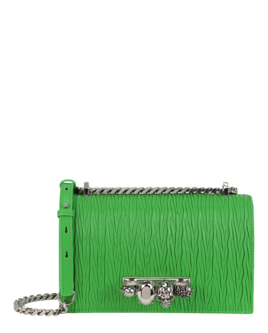Alexander Mcqueen Small Jeweled Shoulder Bag