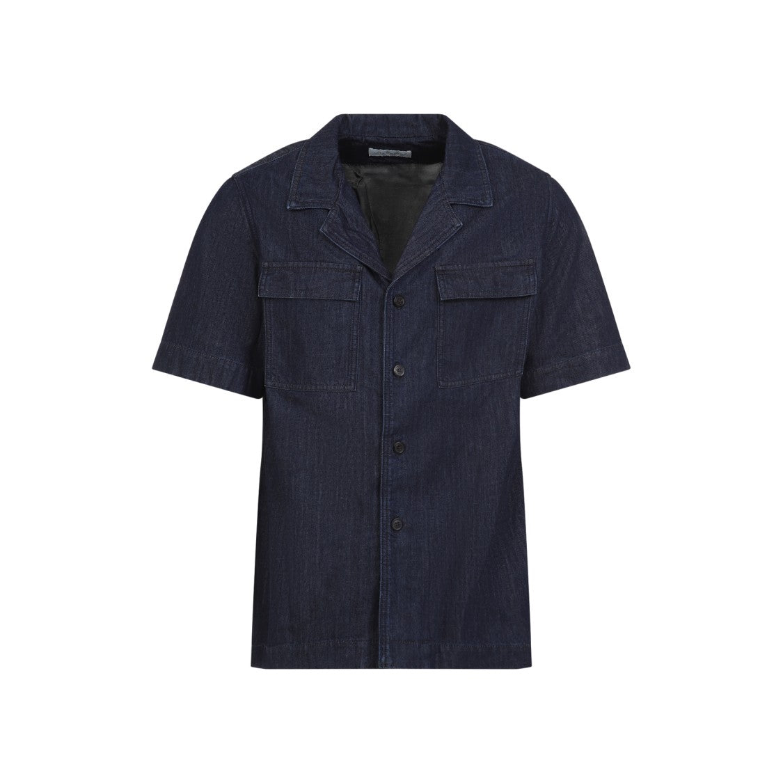 Dries Van Noten Cameron Blue Cotton Shirt