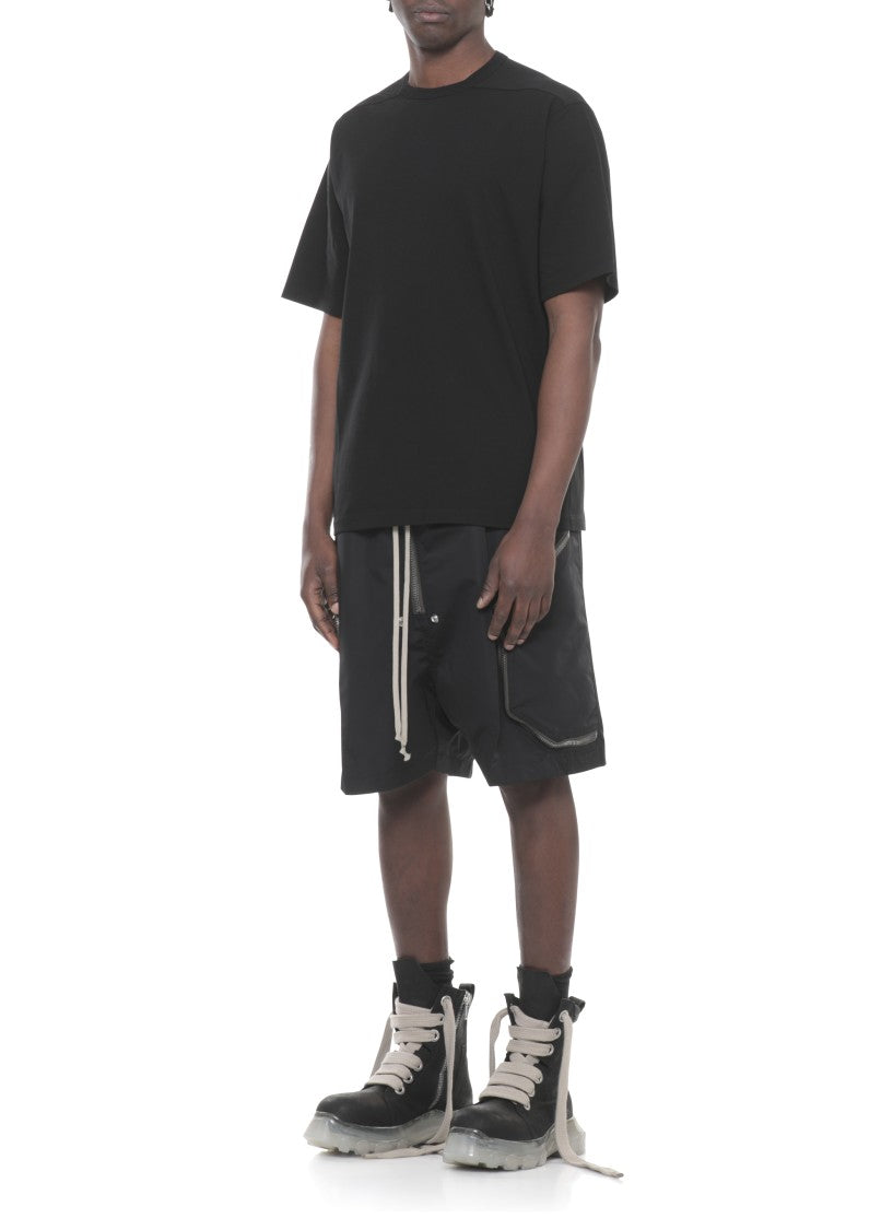 Rick Owens Black Brad Cotton T-Shirt
