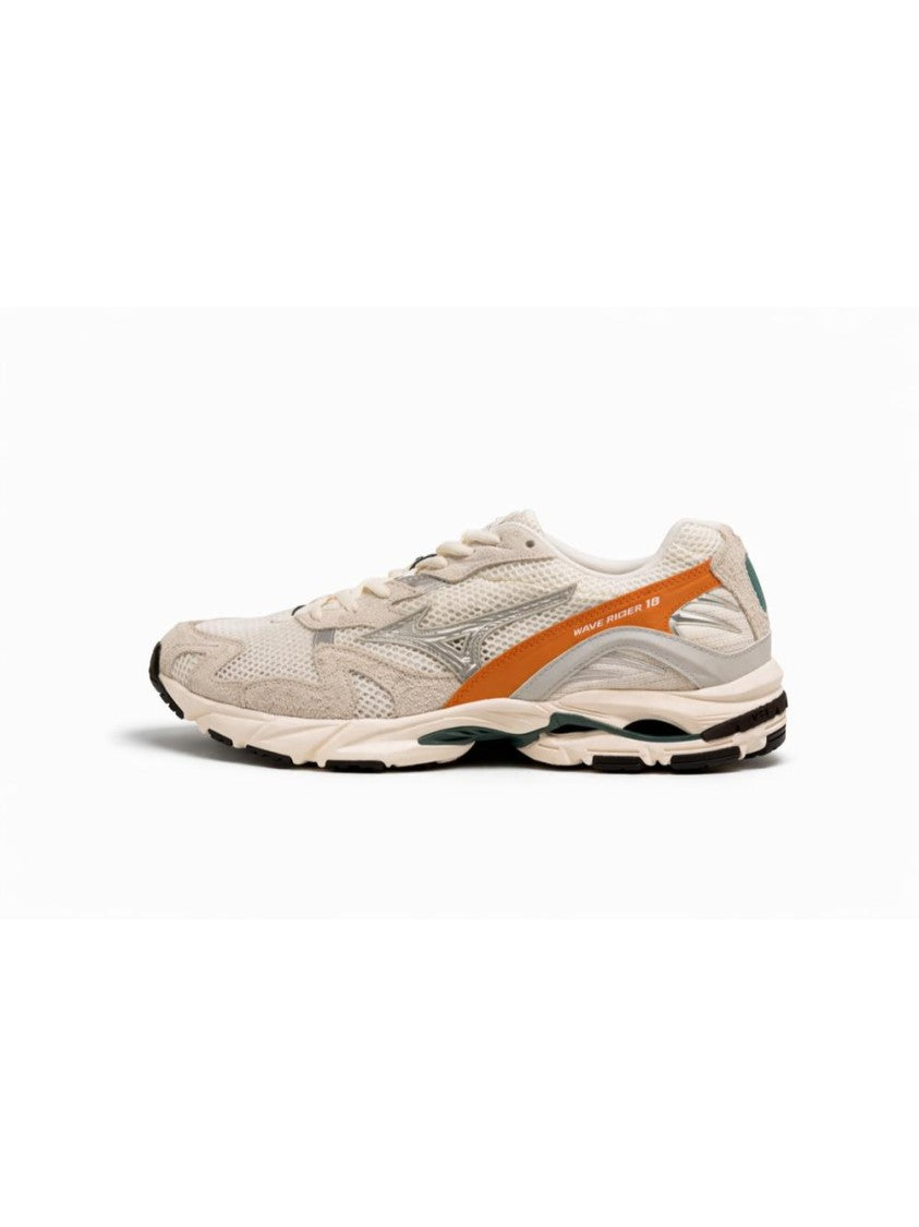 Mizuno Mesh And Suede Lace-Up Sneakers