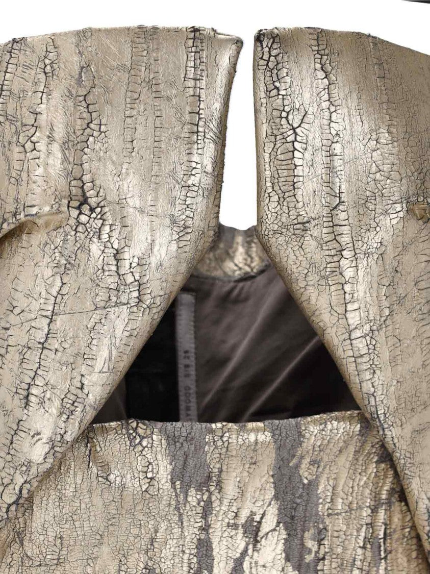 Rick Owens "Kunst" Bustier Top – Gold