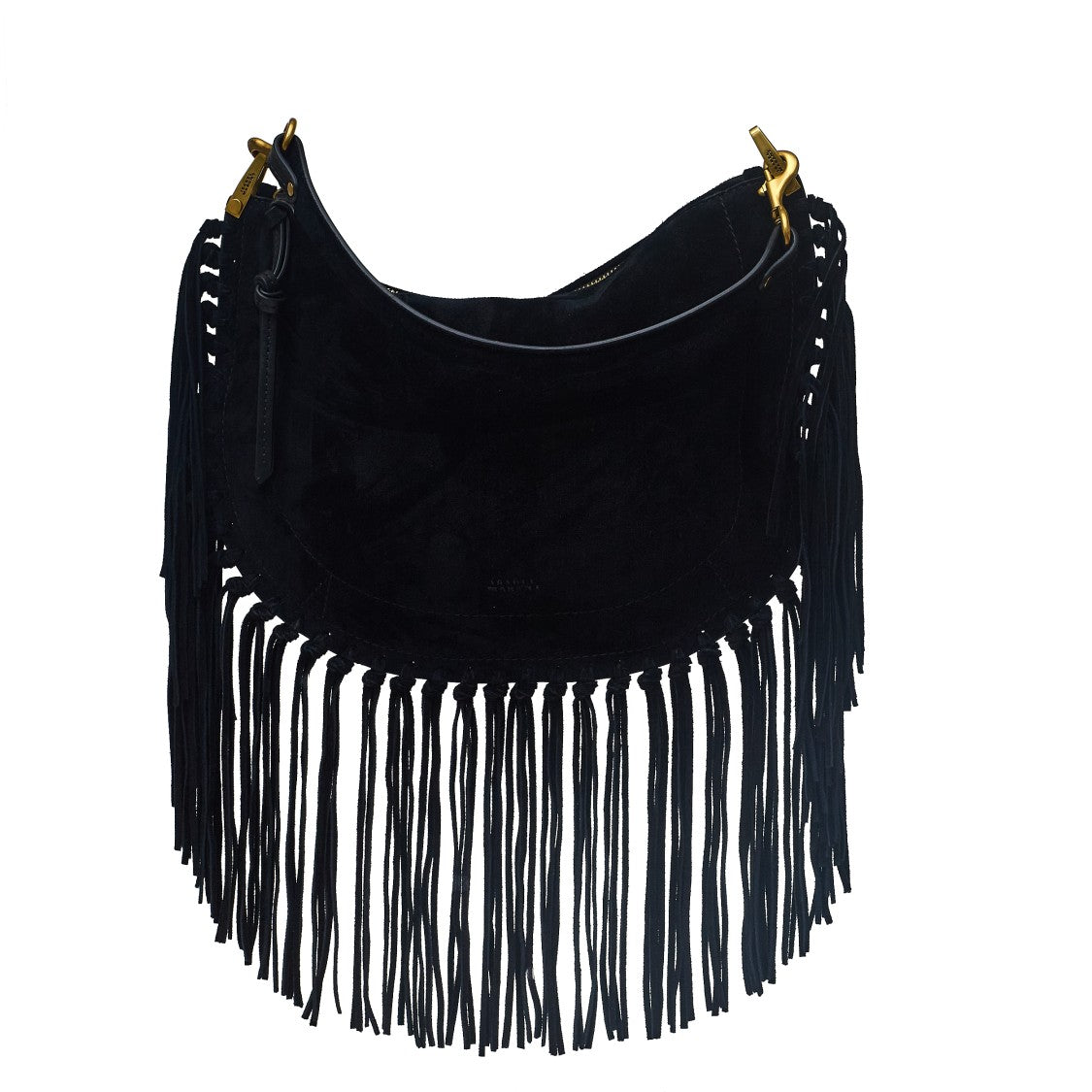 Isabel Marant Soft Leather Shoulder Bag With Fringe Detail