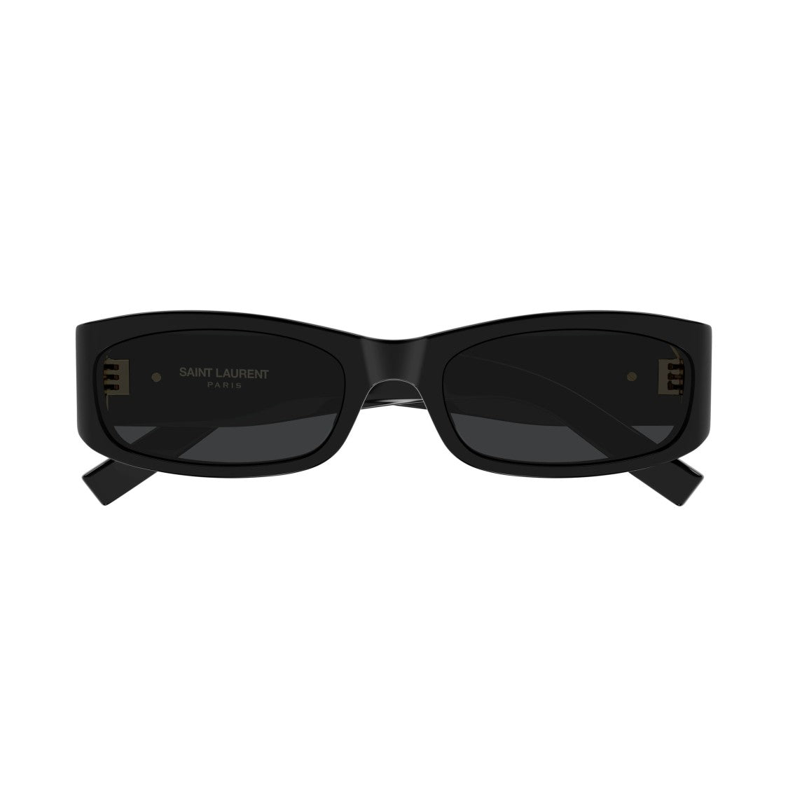 Saint Laurent Rectangular Sunglasses With Gold-Tone Logo Detail