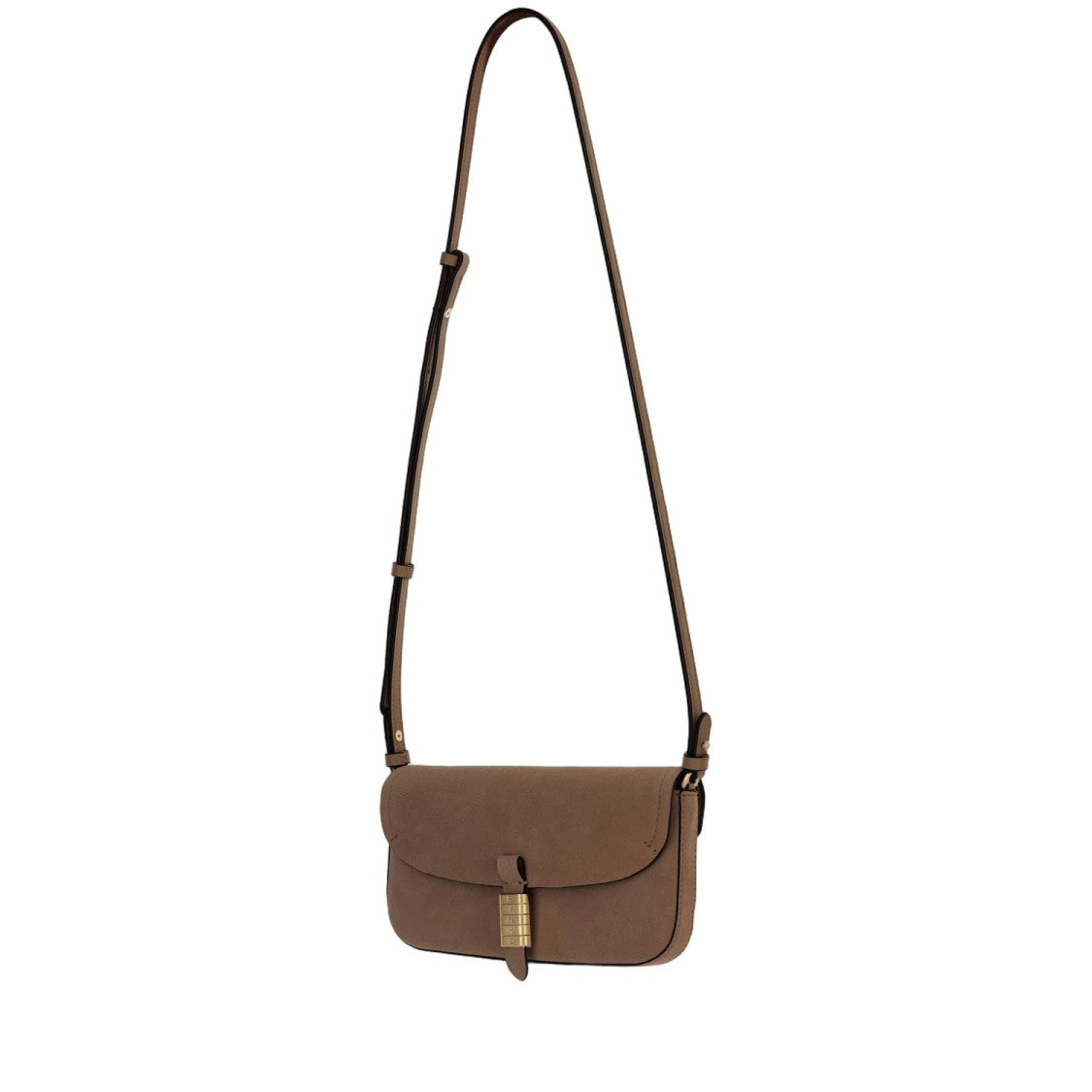 Pinko Saddle Leather Shoulder Bag