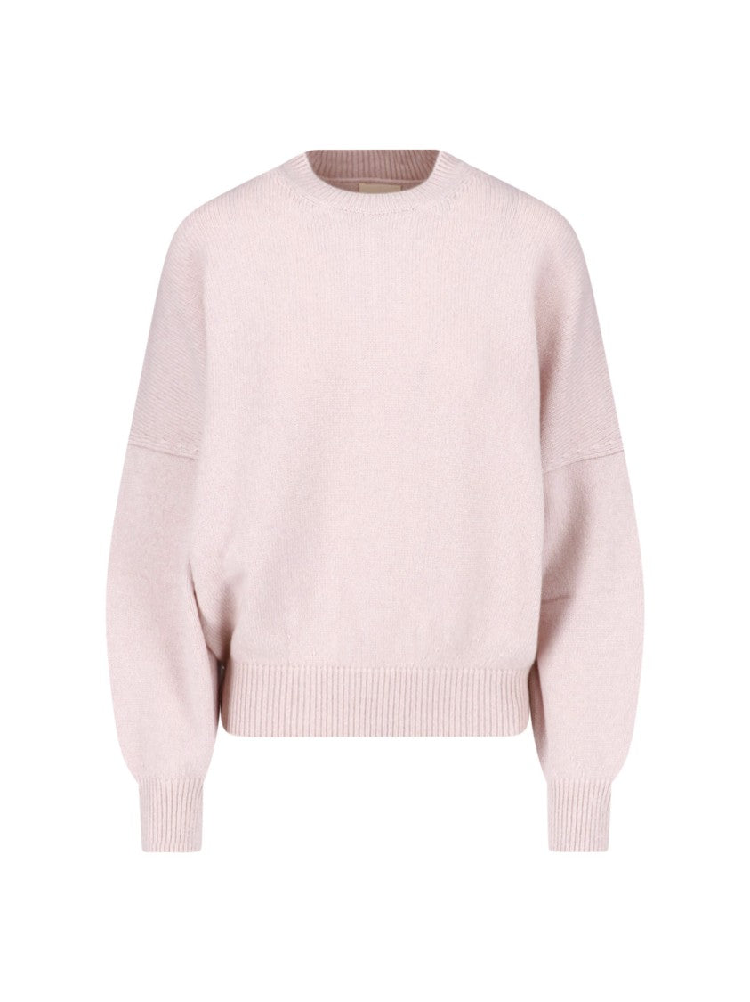 Khaite Cashmere Knit Sweater With Ribbed Details