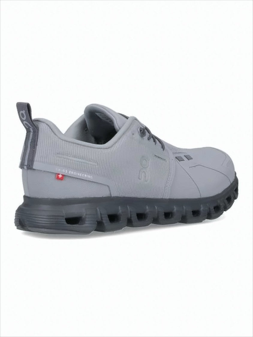 On Running Waterproof Grey Sneakers With Recycled Polyester Upper