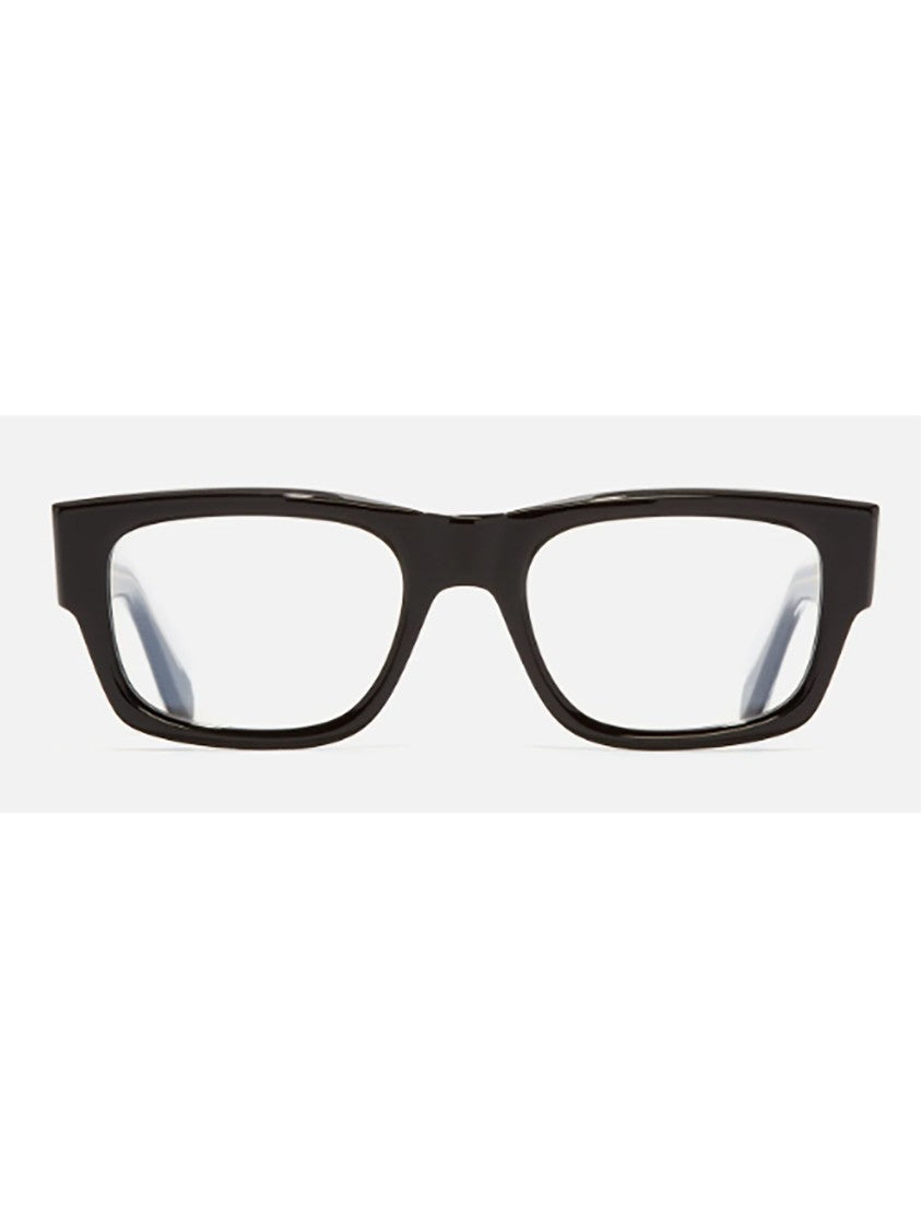 Cutler And Gross Bold Rectangular Acetate Eyeglasses With Oversized Lenses