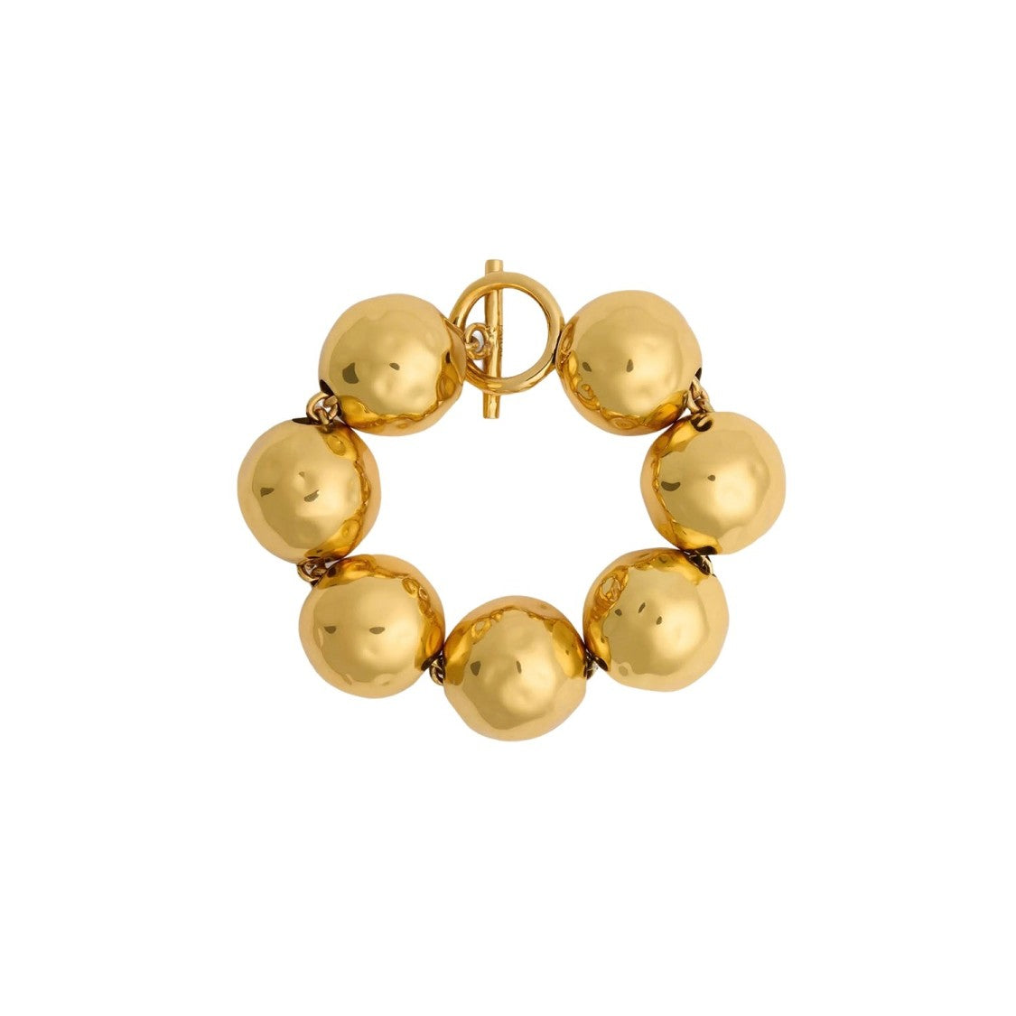 Patou Hammered Sphere Bracelet