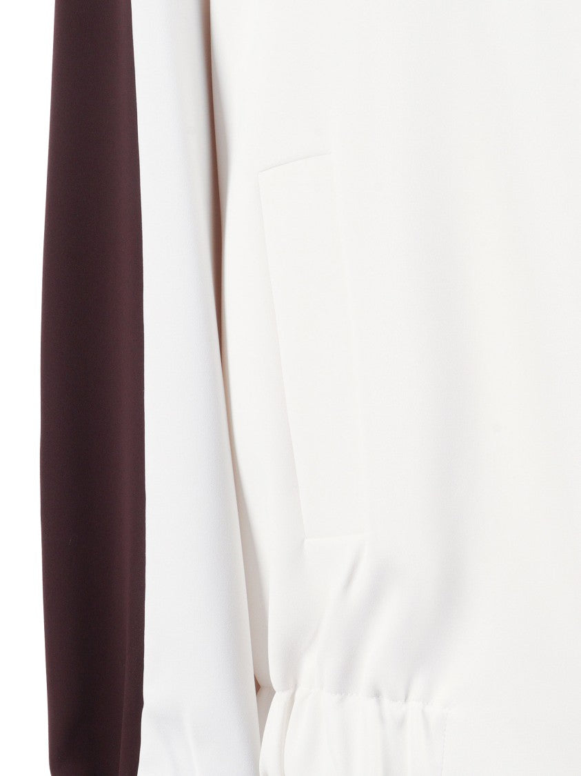 P.A.R.O.S.H. Color Blocked High Collar Jacket