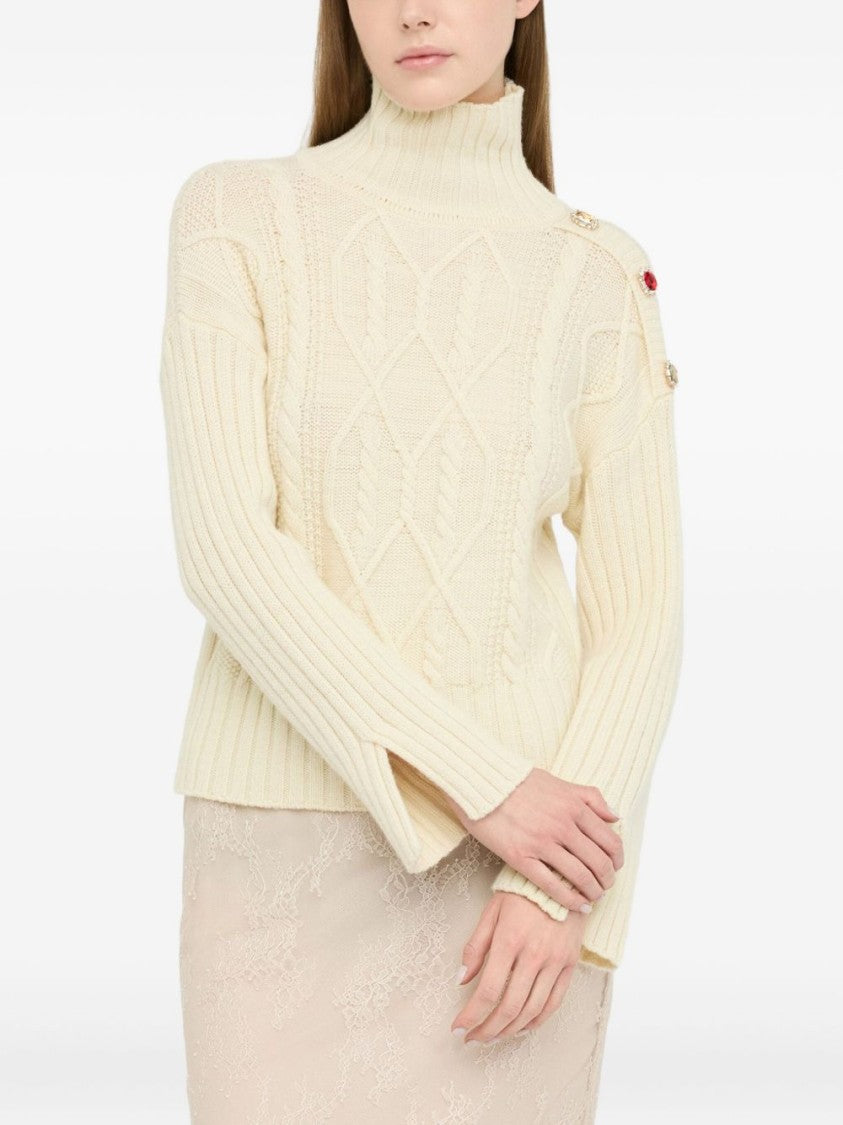 Liu Jo Luxuriously Soft Cable Knit Sweater
