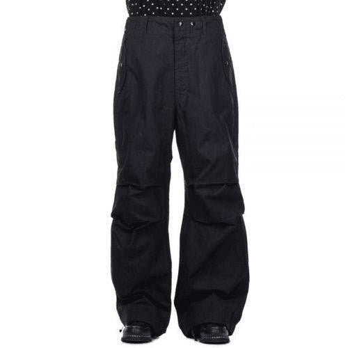 Engineered Garments Relaxed Fit Straight Pants With Subtle Knee Detailing