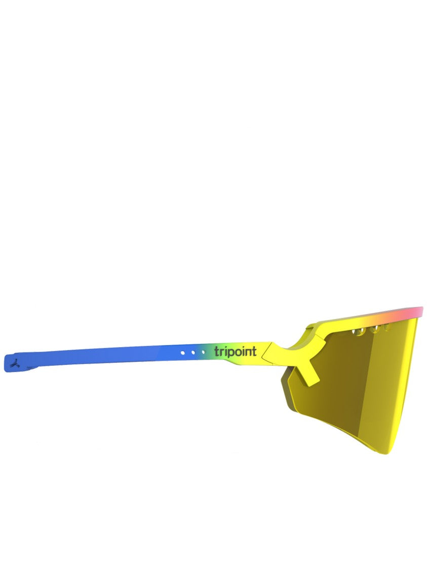 Tripoint Yellow Chobe Sporty Wraparound Polycarbonate Occhiale