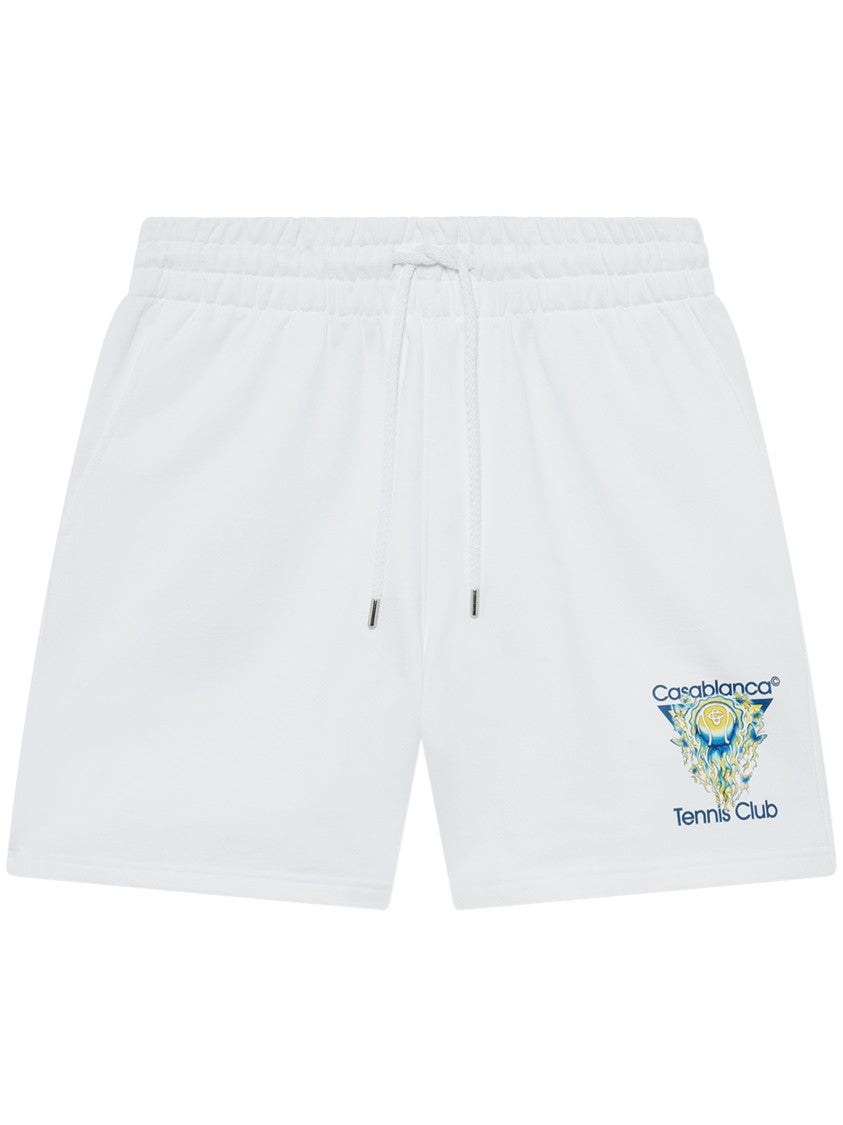 Casablanca Relaxed Fit Organic Cotton Sweatshorts