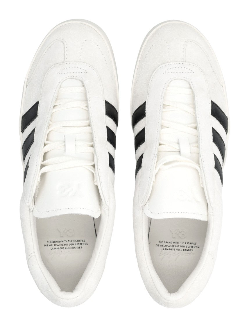 Y-3 Gazelle Premium Leather Utility Sneakers