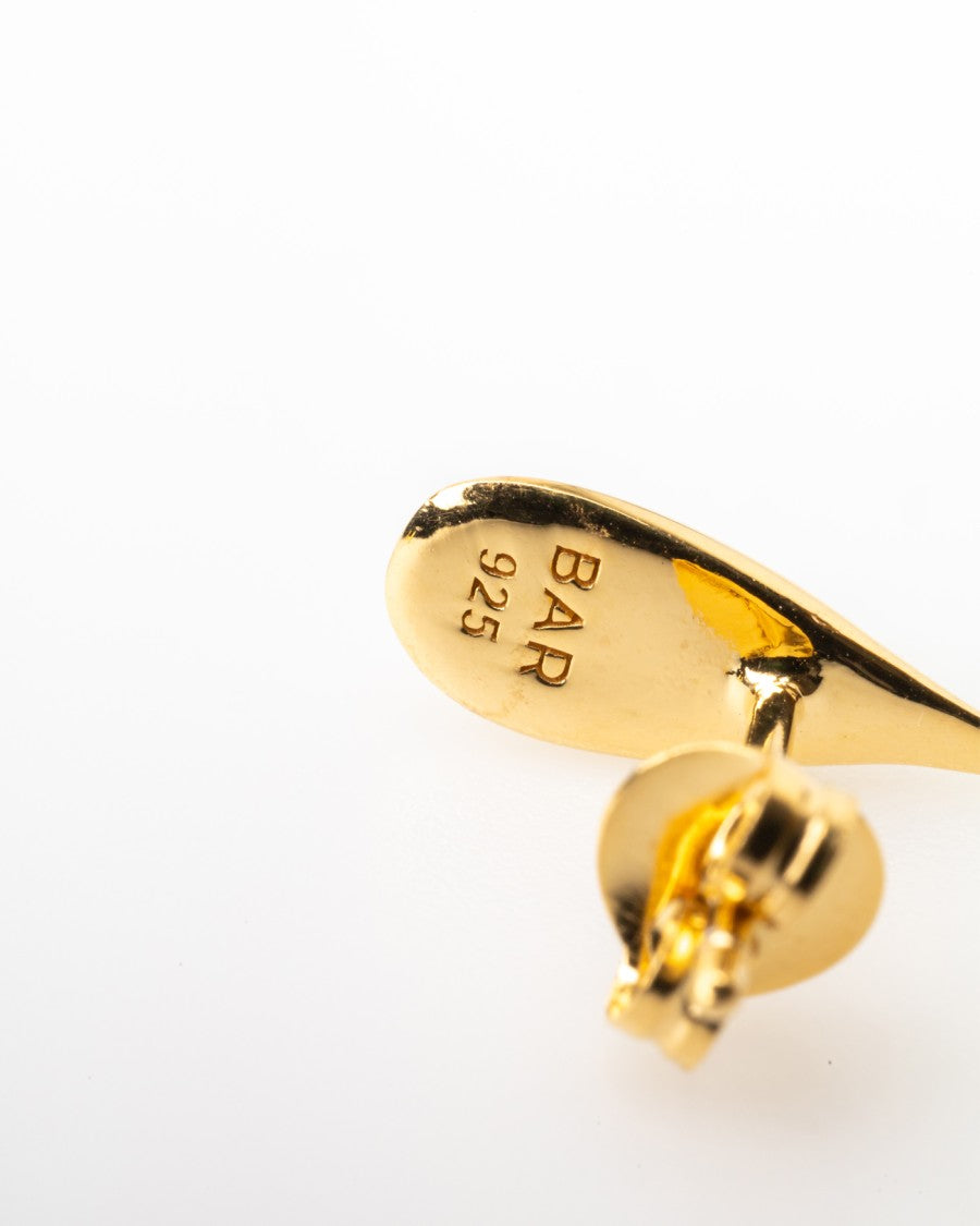 Bar Jewellery Inari Earrings – Gold-Plated Silver