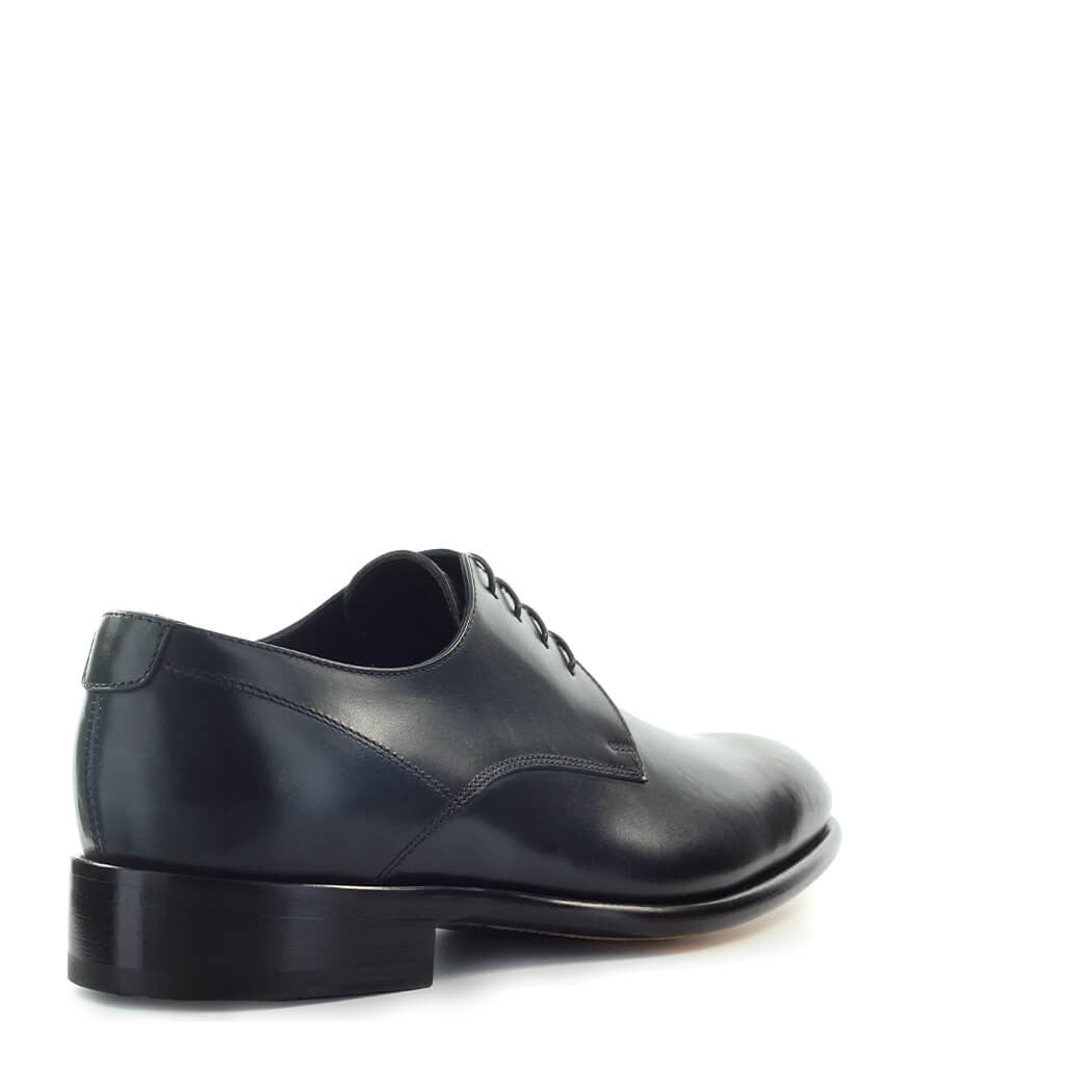 Doucal's Blue Derby Lace Up