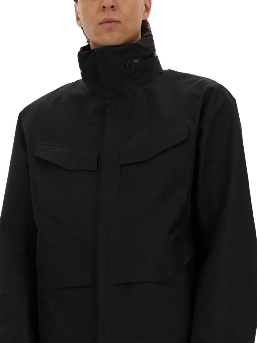 Veilance Foldable Hooded Jacket With Concealed Design
