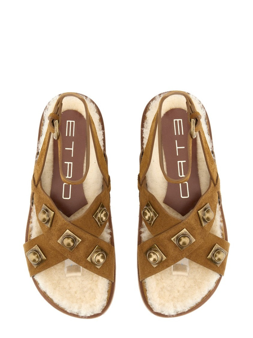 Etro "Crown Me" Sandal