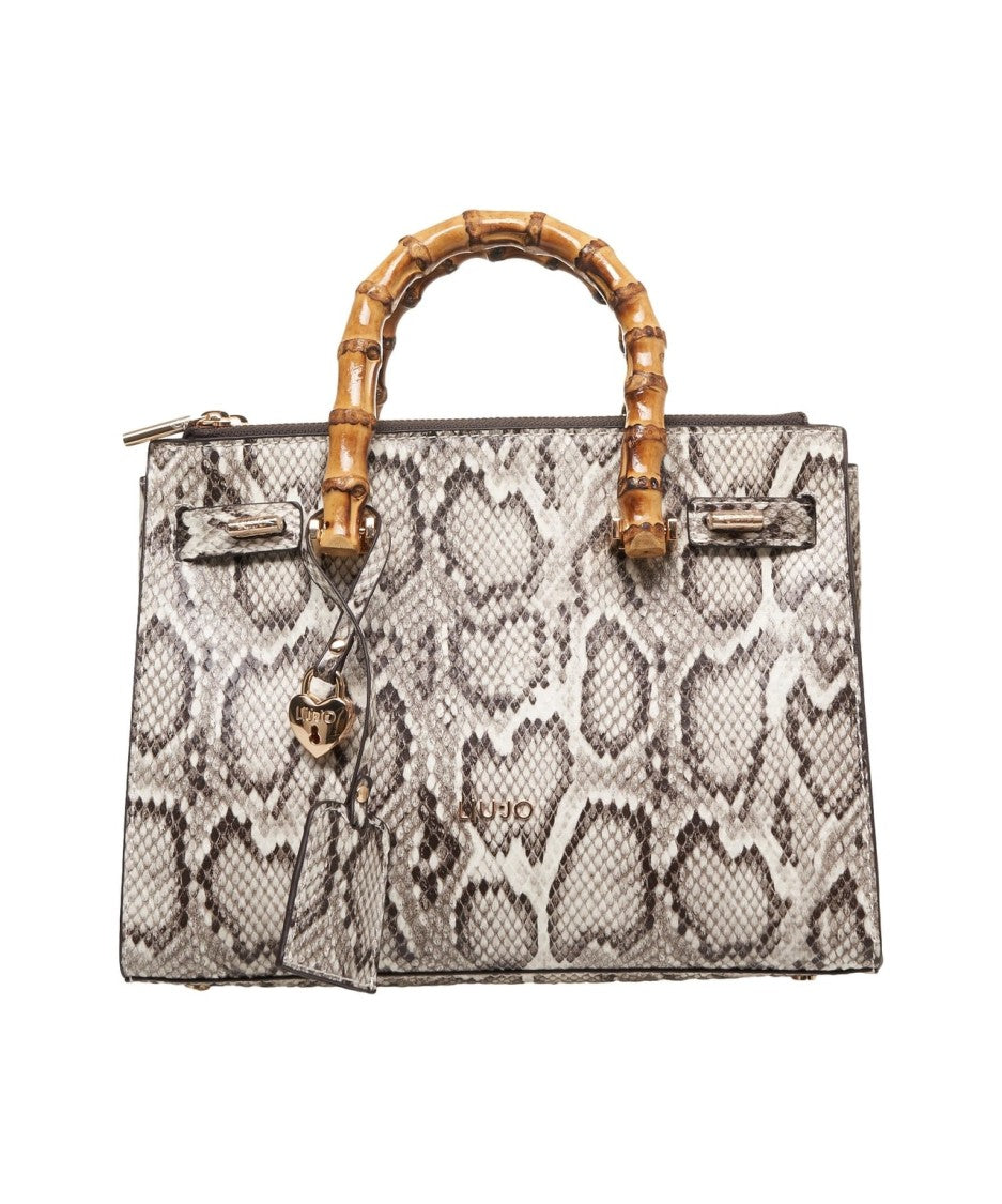 Liu Jo Shoulder Bag With Striking Snake Pattern