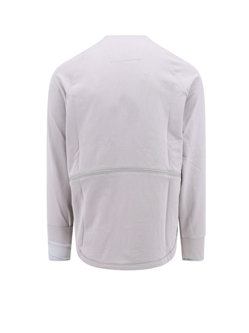 C.P. Company Stretch Cotton Sweatshirt With Logo Patch