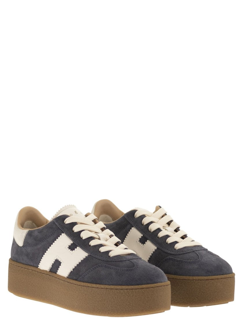 Hogan Cool - Suede Trainers With Thick Soles