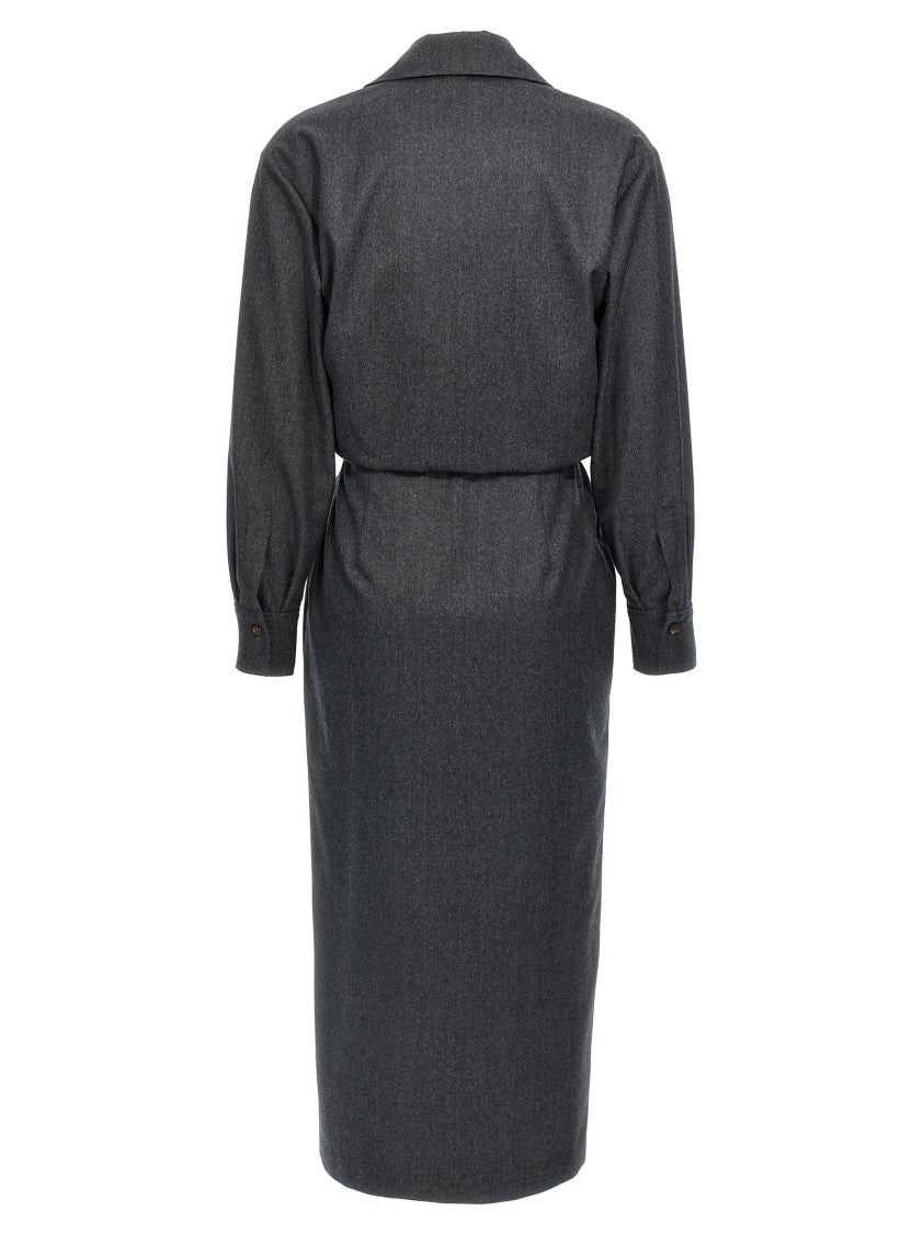 Brunello Cucinelli Wallet Chemisier Dress