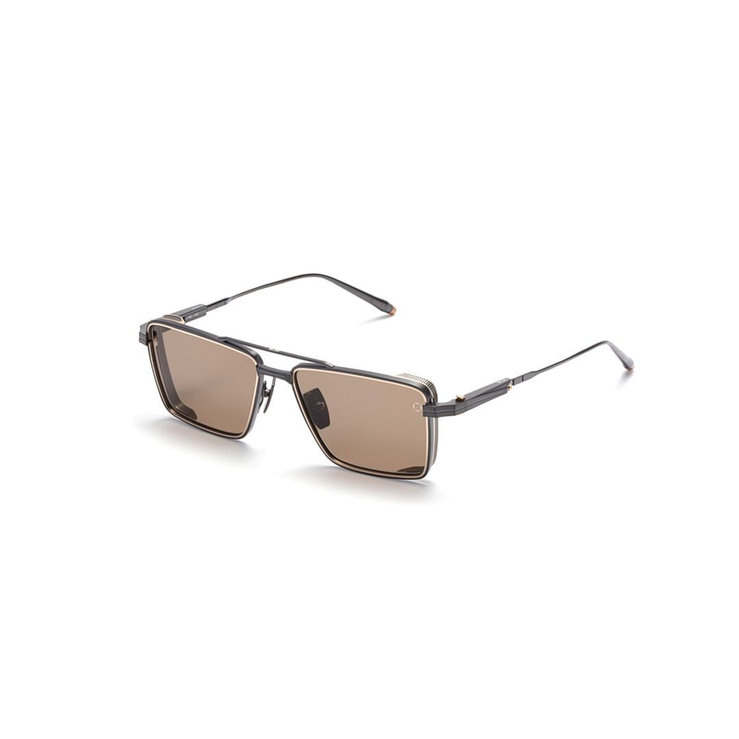 Akoni Sprint-A Geometric Design Sunglasses With Rectangular Lenses