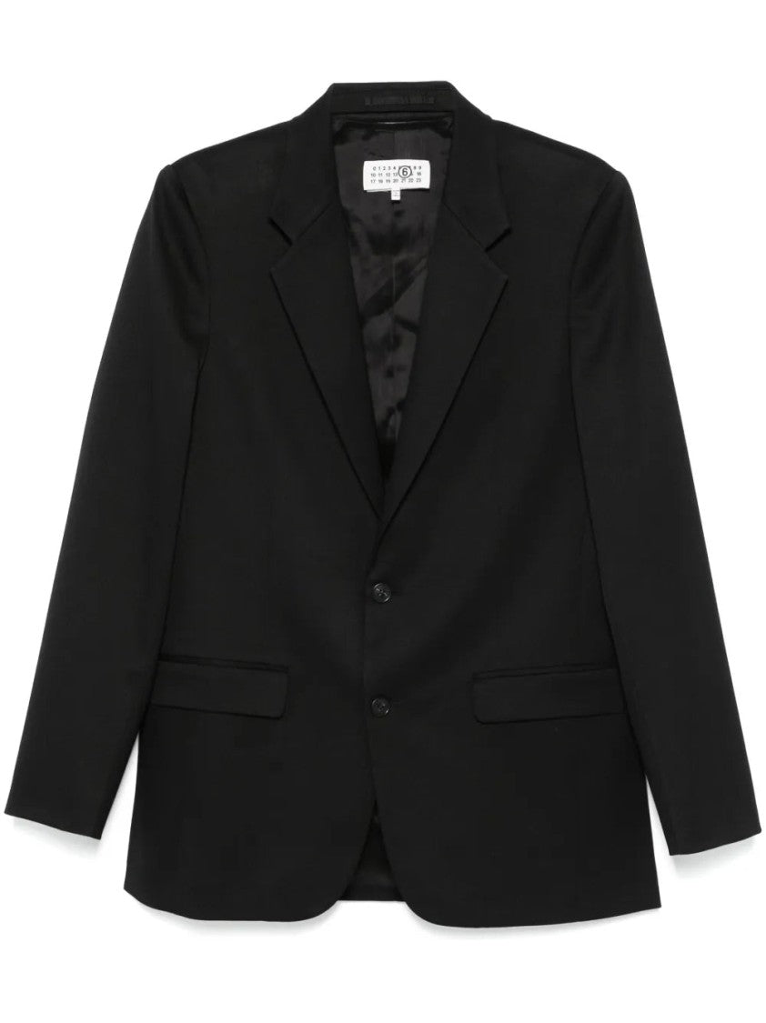 Mm6 By Maison Margiela Single-Breasted Blazer