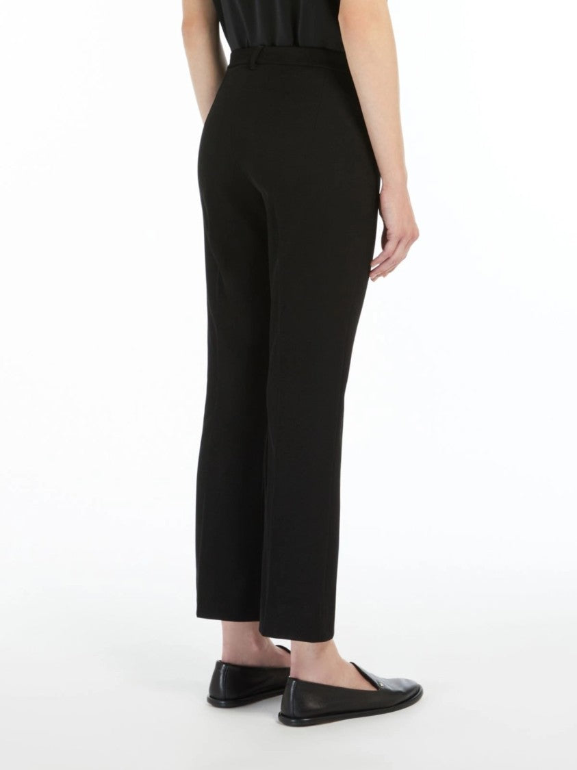 Max Mara Umanita Tailored Cropped Straight-Leg Pants