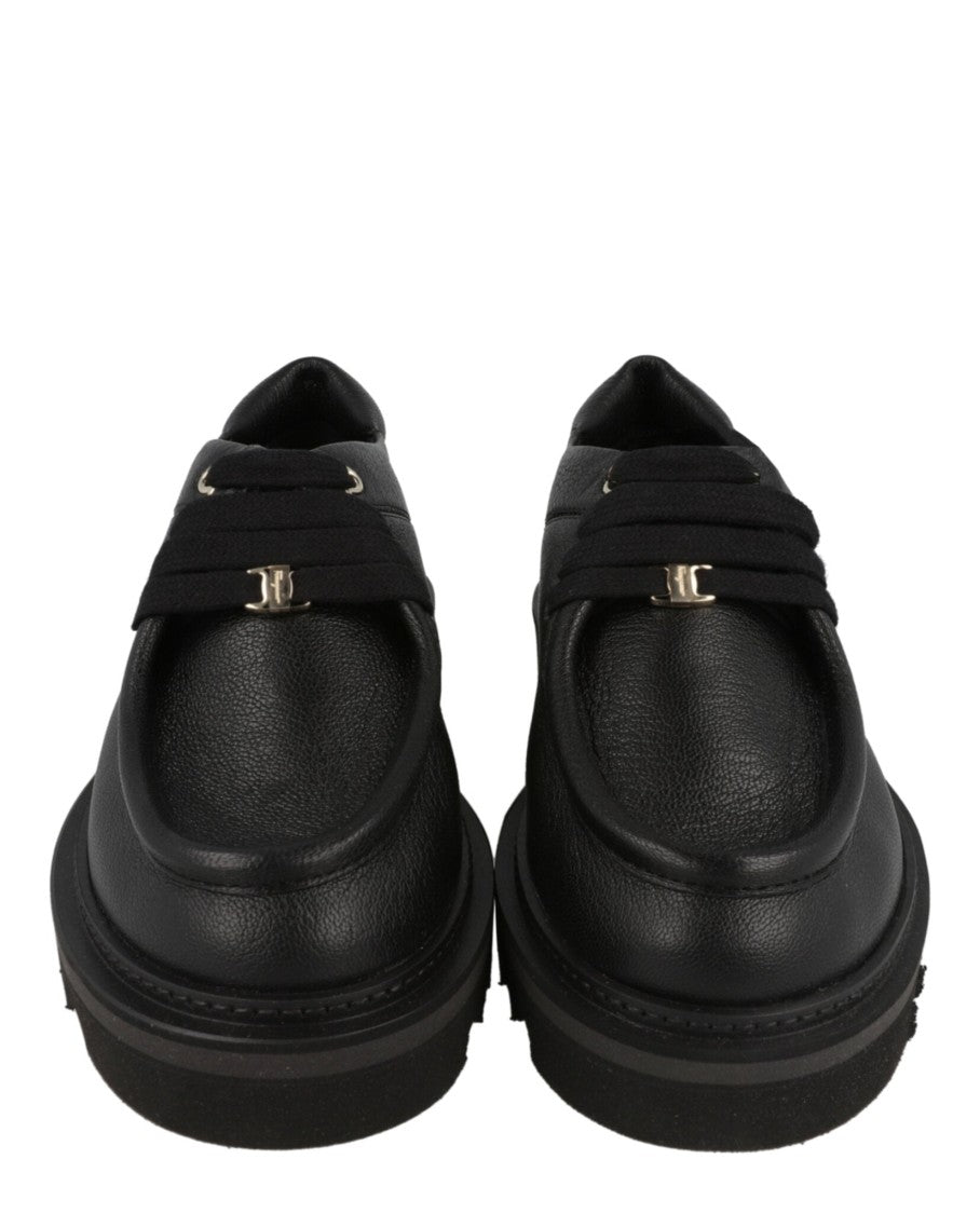 Ferragamo Euripilo Leather Loafers