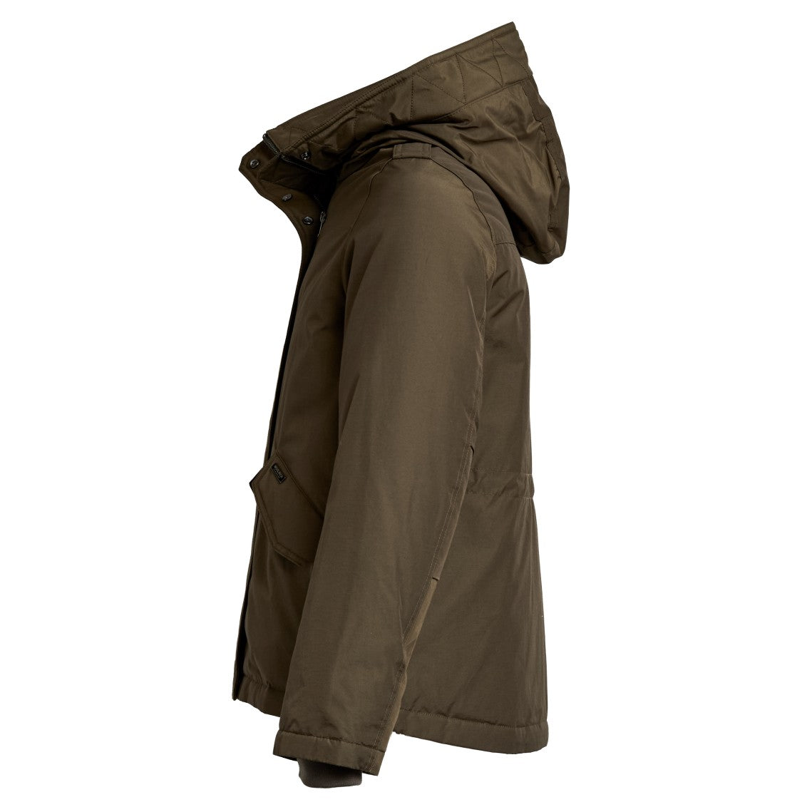 Woolrich Wind-Resistant Short Military Down Jacket