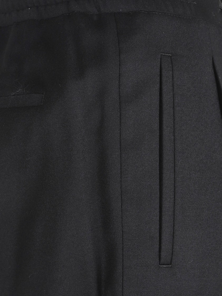 Lardini Stretch Combed Flannel Trousers