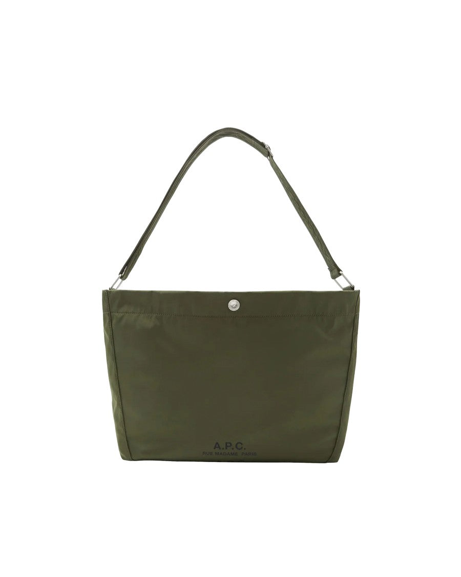 A.P.C. Recycled Fabric Adjustable Strap Shoulder Bag
