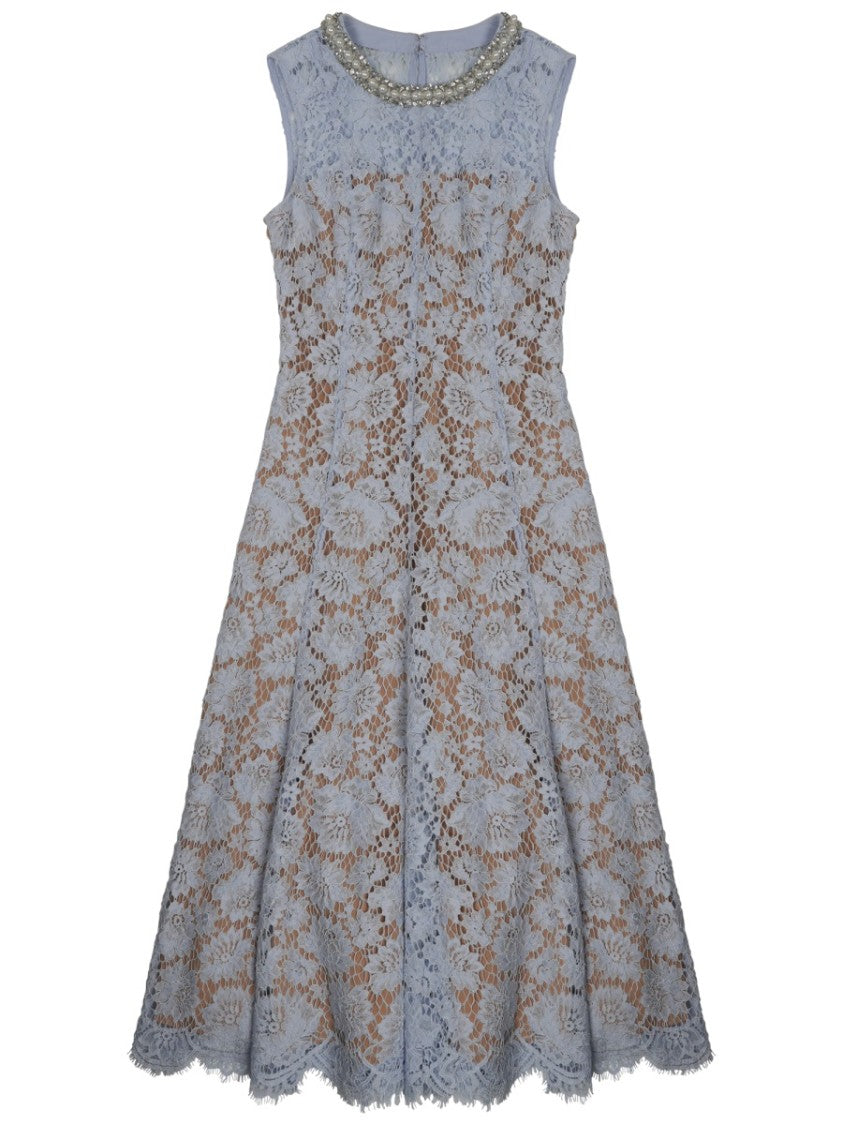 Self-Portrait Lace Midi Dress