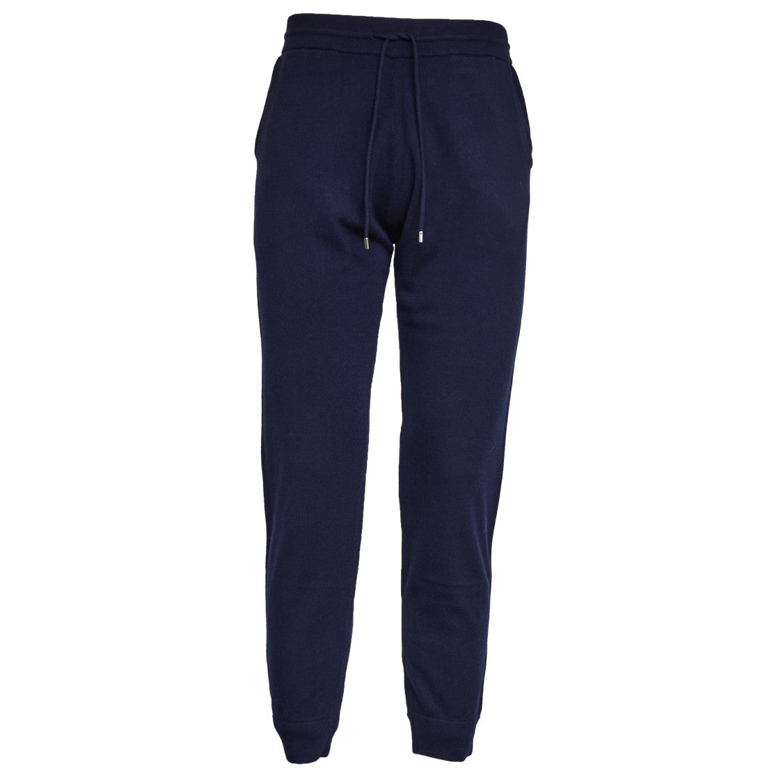 Mc2 Saint Barth Night Blue Trafalgar Wool Knit Trousers