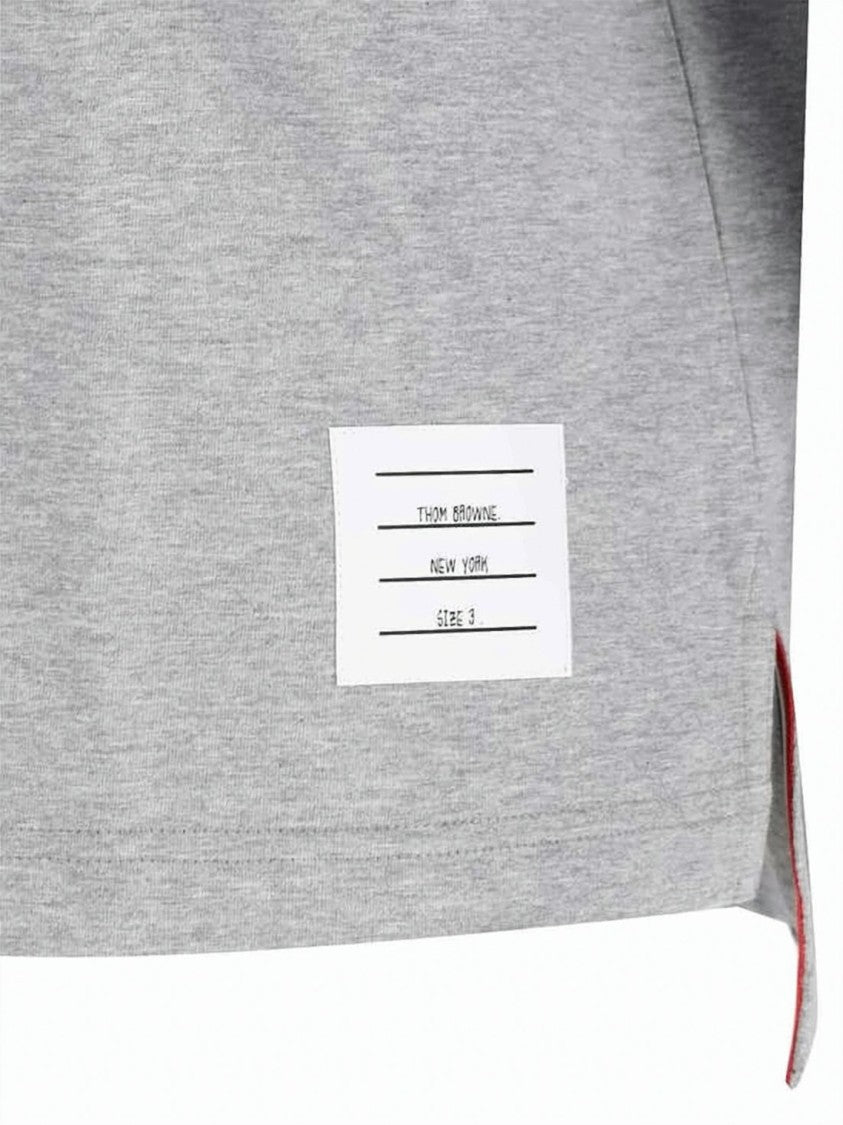 Thom Browne Oversized Long Sleeve Jersey Top