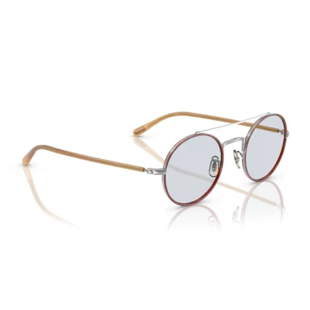 Oliver Peoples Ov1355t Etlin 5036 Silver/ Amber Eyewear