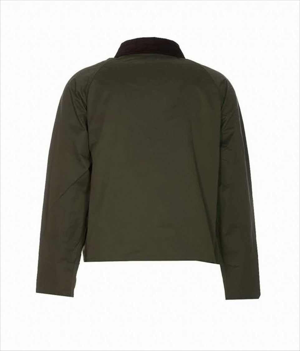 Barbour Boxy Olive Green Barbour Jacket