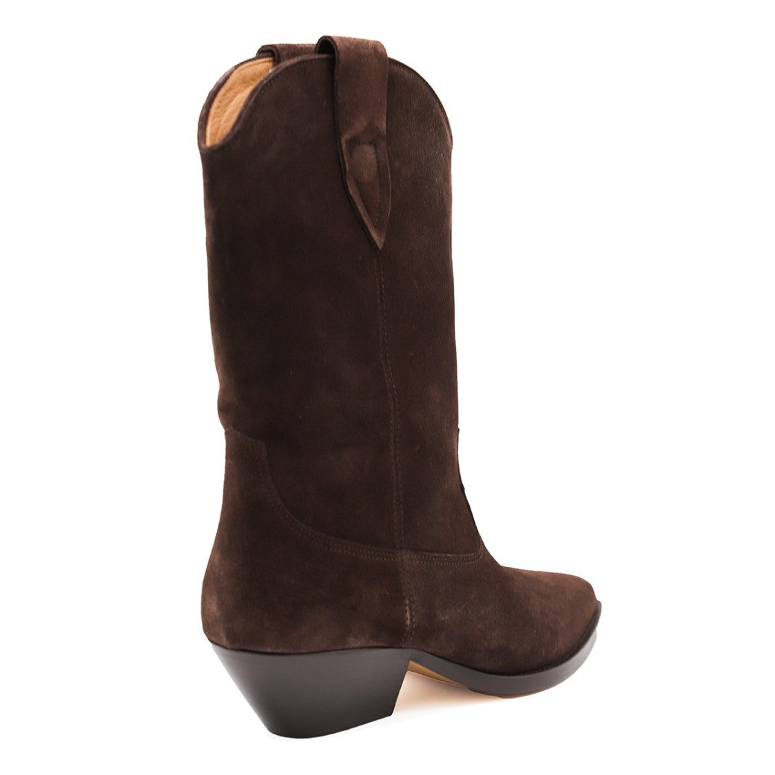 Isabel Marant Dark Brown Leather Duerto Boots