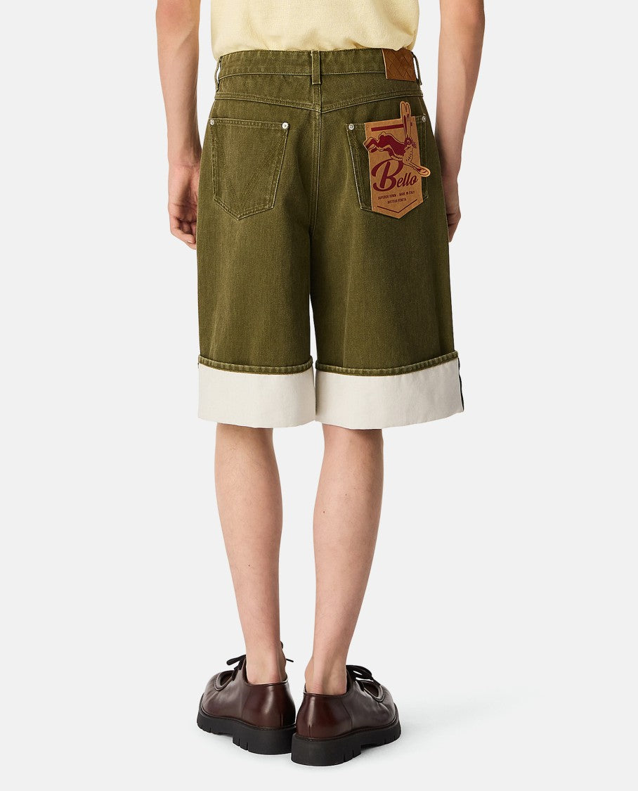 Bottega Veneta Stone Washed Short Pants